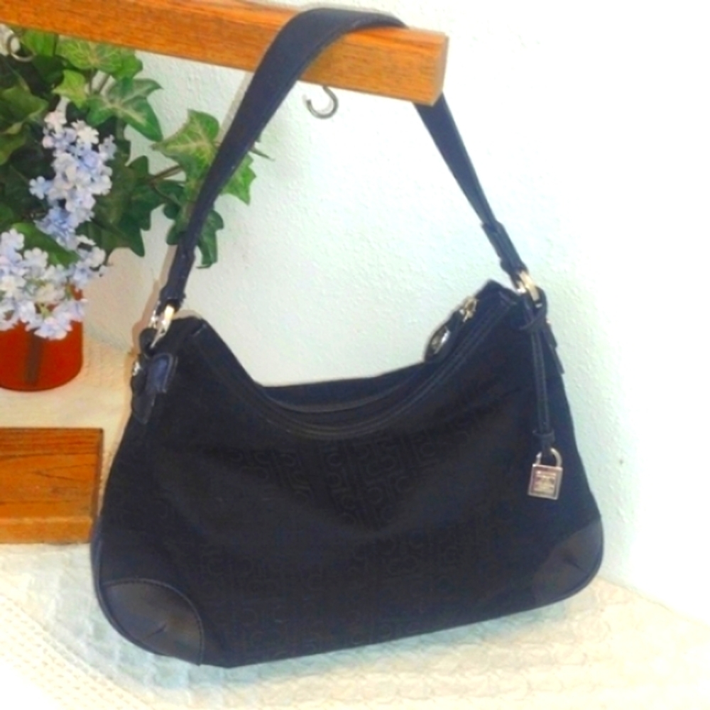 Liz Claiborne Black shoulder purse